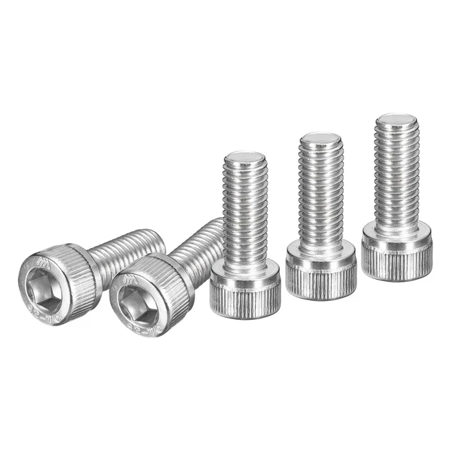 SWTYExt 25 Pezzi Bulloni Testa Tonda M5X30mm Viti A Testa Piatta Con Dadi A Flangia M5 DIN 6923 Viti Per Cerniere Costruzione Macchine Industriali E Decorazione Domestica - Foto 13