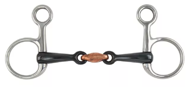 Shires Hanging Cheek Sweet Iron Snaffle 4.5" 5" 5.5" 6" ALL SIZES