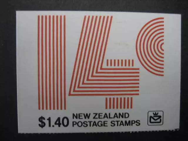 New Zealand 1980  $1.40  Booklet Sg Sb 33