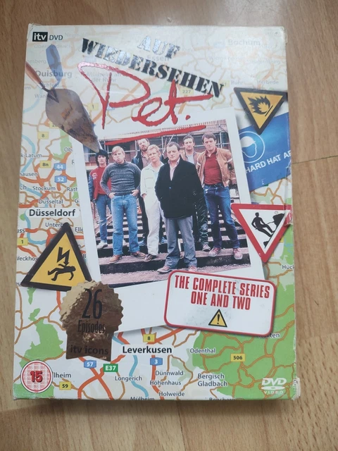 AUF WIEDERSEHEN PET : The Complete Series 1 & 2 - Dvd Boxset Uk EUR 9