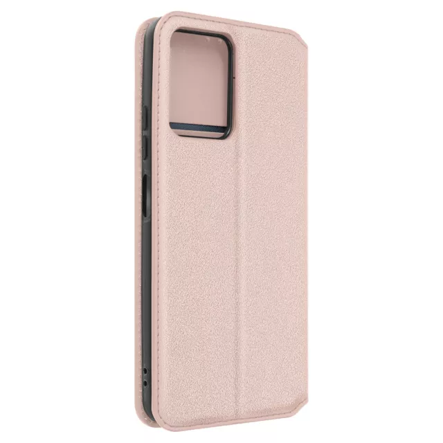 Funda para Xiaomi Redmi Note 12 5G Solapa Tarjetero Soporte Vídeo Rosa