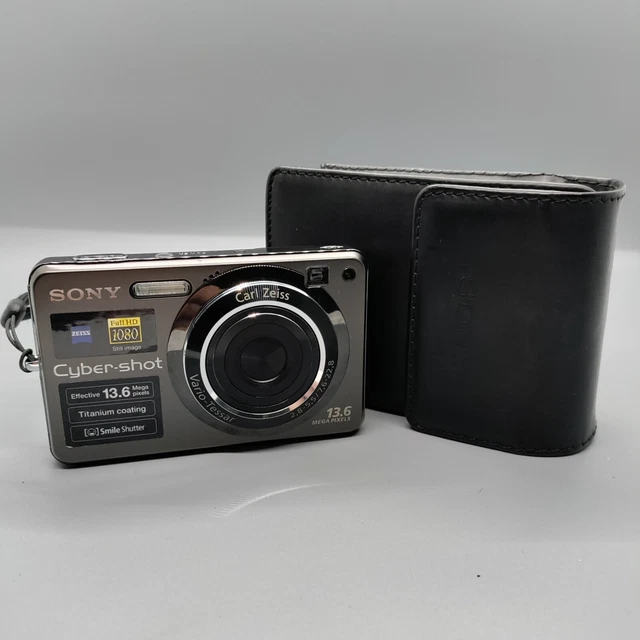 Sony Cybershot DSC-W300 13,6 megapixel fotocamera digitale compatta argento testato