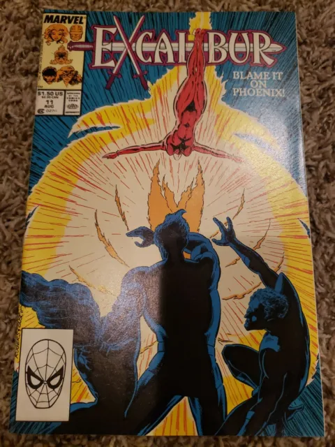 Marvel Comics Excalibur "Blame It On Phoenix!" Vol. 1, No. 11, August, 1989