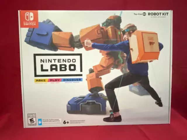 Nintendo Labo Toy-Con 02 Robot Kit Nuevo En Caja Sellado Interruptor