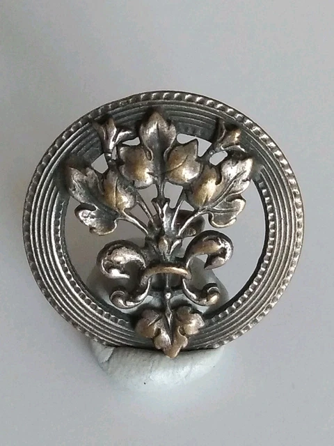 REF 467 FERMOIR 4/12 mm EN OR JAUNE 18 CARATS