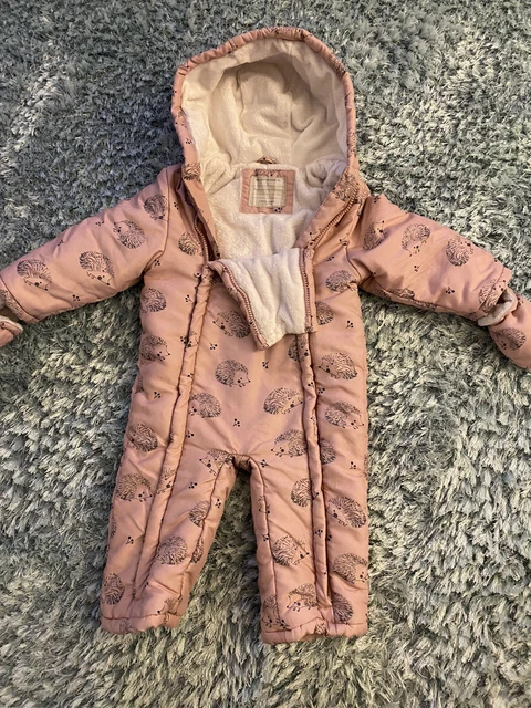 Baby girl snowsuit 18 months top