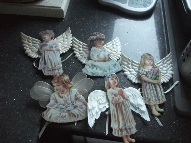 Bradford editions heavens little angels X 5 SEE PICTURES