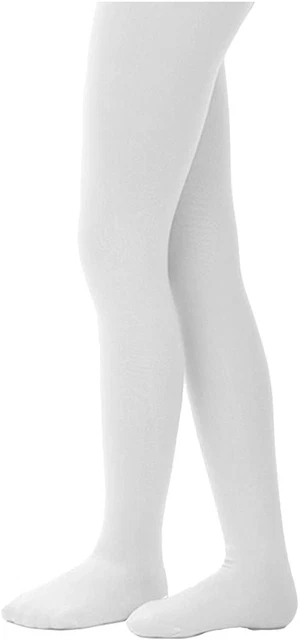 Tights for Girls Ballet Leotards Toddler White,  Age: 2-4 Years