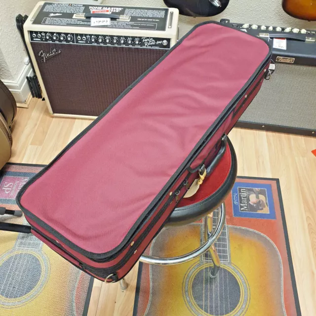 Prima 4/4 Violin Foam Case - Wine Red