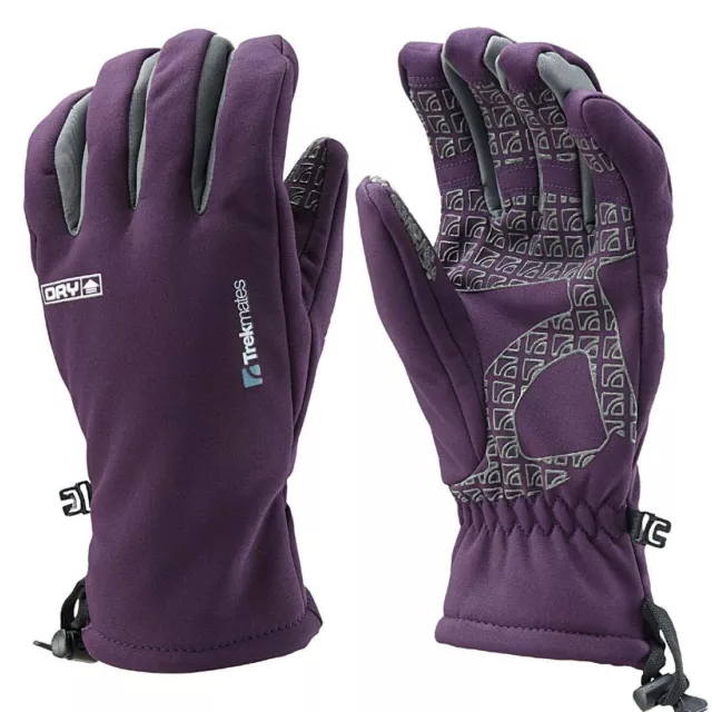 Trekmates Robinson Glove Women XS - excelentes guantes Soft Shell con tecnología