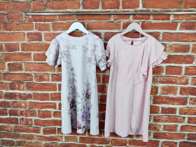 Girls Bundle Age 10-11 Years 100% Next Short Sleeve Dress Set Summer Party 146Cm