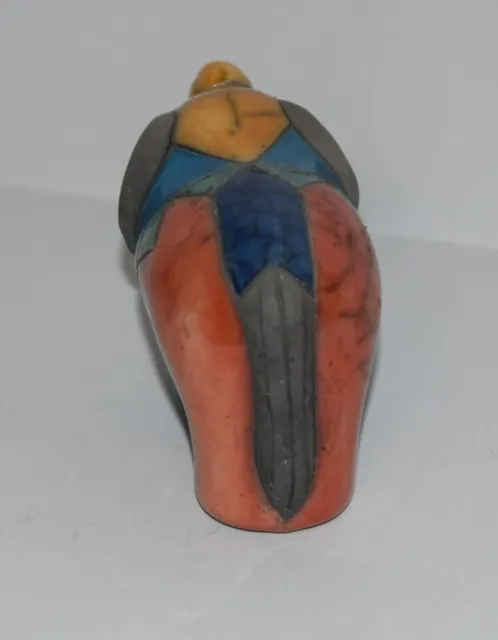 Raku Keramik Elefant Figur handbemalt Südafrika 5