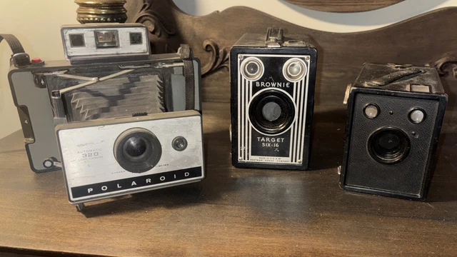 Lot D'appareils Photo Anciens Vintage - Marque Agfa - Occasion