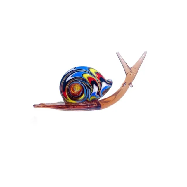 Crystal Home Decoration and Accessories Colorful Snail Ornament  Home