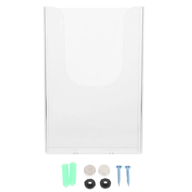 Porte-documents Mural A4 14 Niveaux - Organisateur Métal Blanc - Pour Bureau, Classe Ou Maison