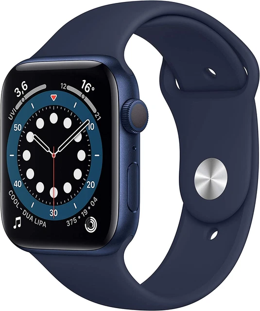 Apple Watch Series 6 Blau GPS WiFi 40mm Aluminium Retina Display Herzsensor