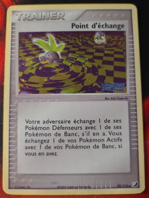 Pokemon - Point dEchange Holo Reverse 93/115 - Ex Forces Cachées - Français Fr