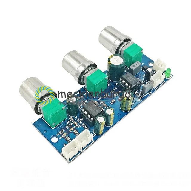 LOW-PASS FILTER NE5532 Subwoofer 2.1CH/Pre-Amplifier Preamp Board DC ...