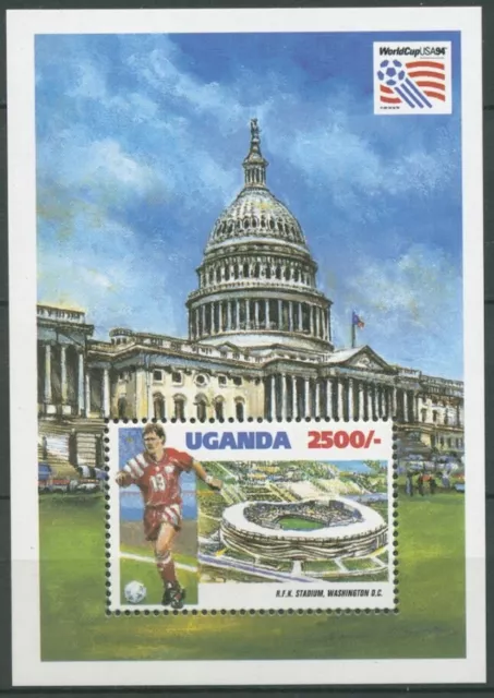 Uganda 1994 Fußball Weltmeisterschaft USA Stadion Block 209 postfrisch (C23551)