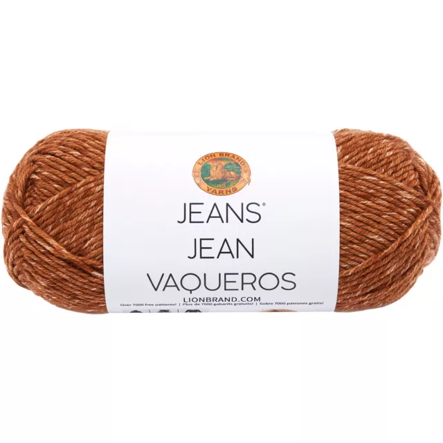 Lion Brand 505-121 Jeans Yarn-Top Stitch