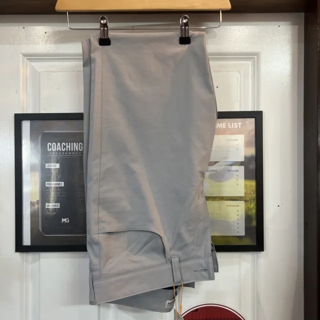 Peter Millar Performance Five-Pocket Trouser, Grey 32/32