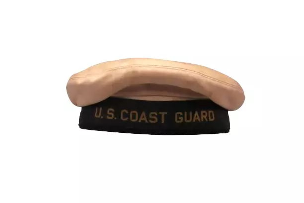 US Coast Guard Military Hat art caps New York 1960s