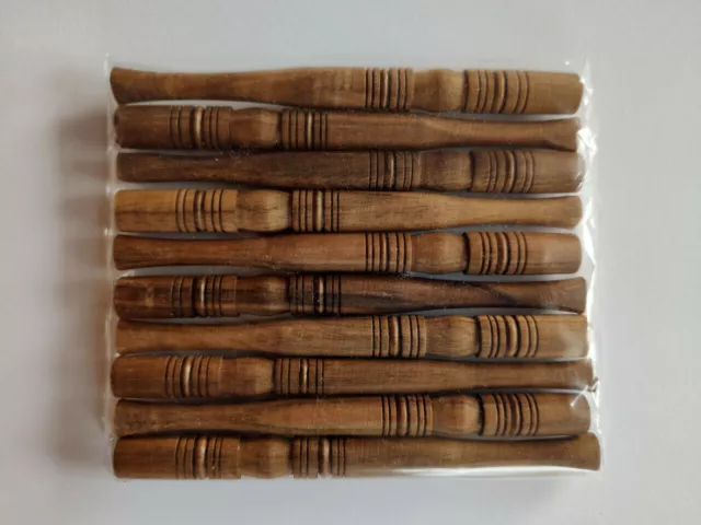 lot de 5 pièces. Embouchures de cigarettes EN BOIS 12 CM / 4.7 Inch 2