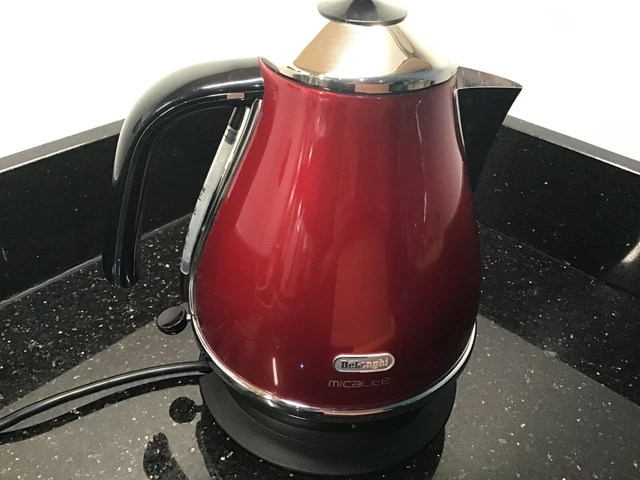 DELONGHI MICALITE KBOM3001R Jug Kettle Red 13.50 PicClick UK