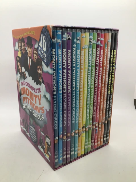 THE COMPLETE MONTY Python's Flying Circus 16-Ton Megaset DVD