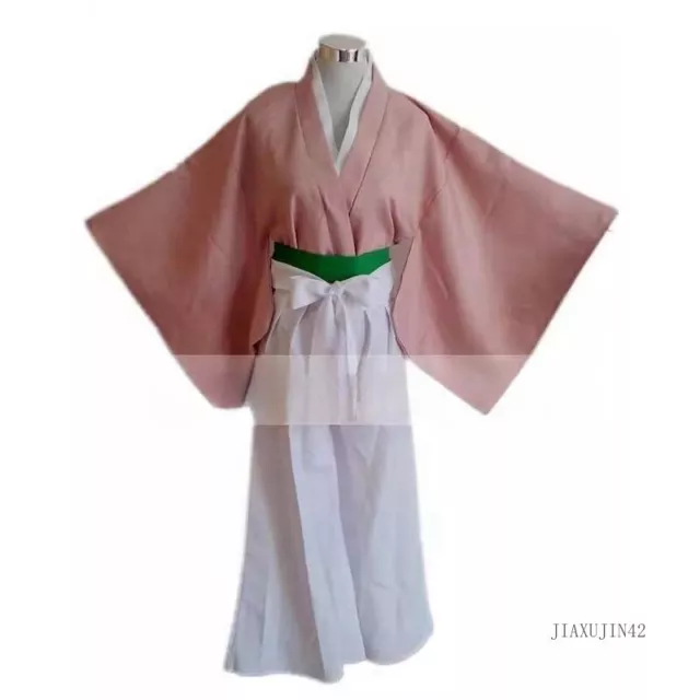 Hakuouki Yukimura Chizuru Cosplay Costume Kimono Halloween Outfit Full Set Women