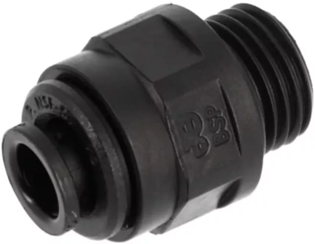 John Guest Rapide Métrique 6 MM Tube (Femelle) - 1/4 " Filetage (Mâle)