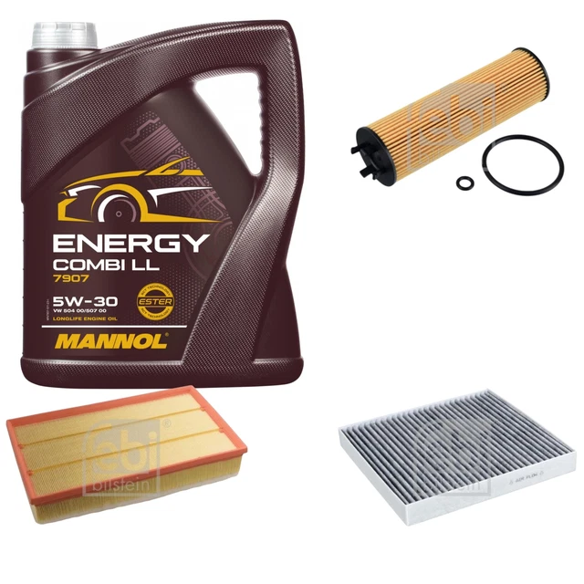 Mann Filtro + Mannol Combi 5W30 Apto Para Seat Ibiza