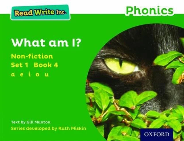READ WRITE INC. Phonics: What Am I? (Green Set 1 Non-fiction 4) by Gill ...