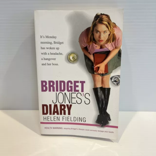 Bridget Jones's Diary by Helen Fielding Paperback Comedy Chick Flick Book Novel