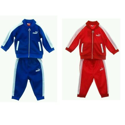 boys puma infant baby tracksuit Baby set Sizes 12 - 24M Red Or Blue