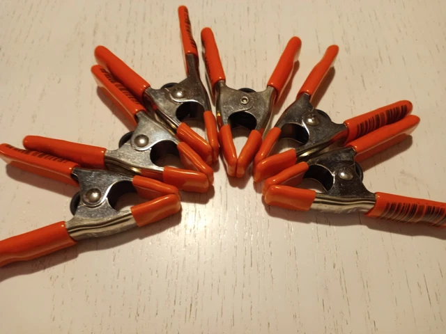 PONY Adjustable 3201 Spring Clamps. USA Set let of 6