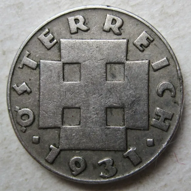 Austria 1931 Five 5 Groschen Coin (Km# 2846)