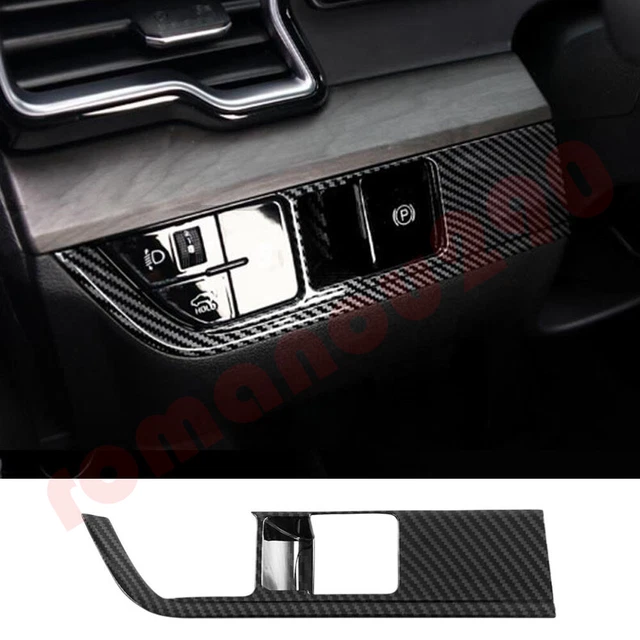 FOR KIA SPORTAGE 2023 2024 Carbon Fiber Look Headlight Switch Panel