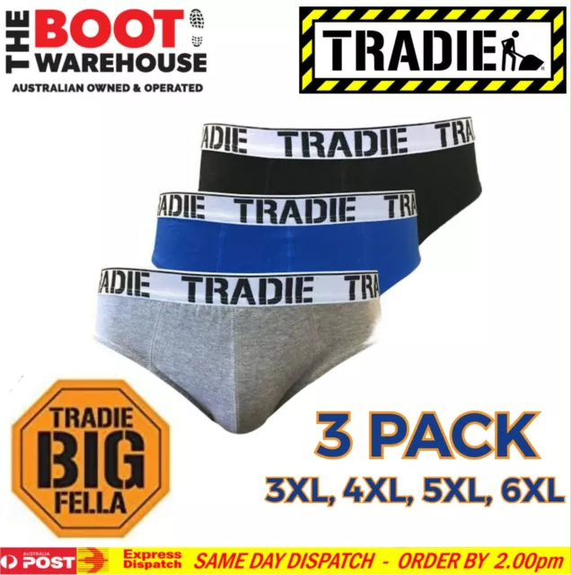 Bonds 3 Pack Hipster Briefs Big Mens Plus Size Underwear Undies