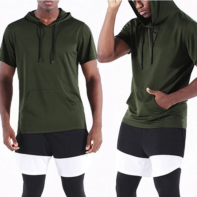 T-Shirt Da Fitness Per Abbigliamento Sportivo T-Shirt A Maniche Corte T- -