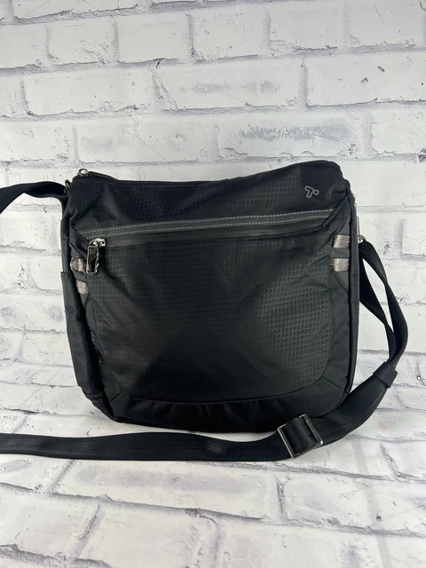 Travelon RFID Blocking Anti-Theft Crossbody Bag Black Medium Travel Purse