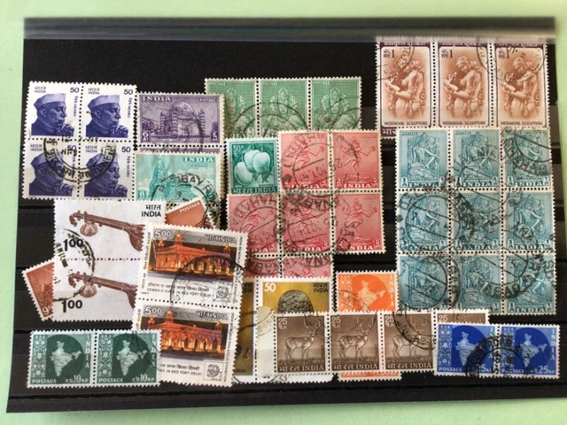 India mixed used stamps   Ref A4710