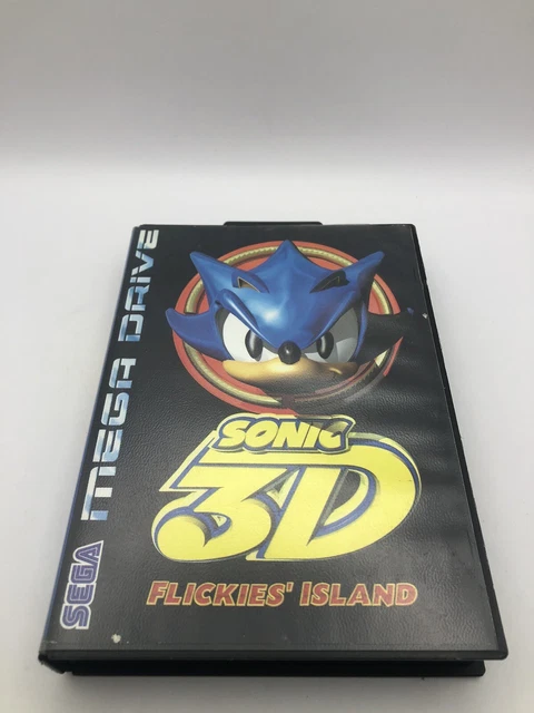 Jeu Sonic 3D Flickies Island – Sega Megadrive, Cartridge Seul, état Correct PAL