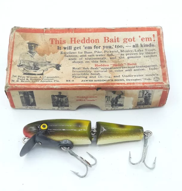 LOT OF 4 Vintage Bomber Water Dog Fishing Lures $15.00 - PicClick