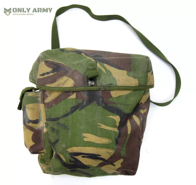 British Army Issue DPM Gas Mask Bag Satchel Shoulder Bag S10 Haversack Carrier