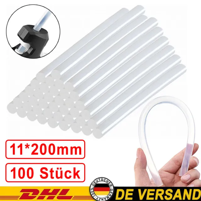 2KG HEISSKLEBESTIFTE 11MM X 200MM KLEBESTIFTE HEIßKLEBER KLEBEPATRONE STICKS DE