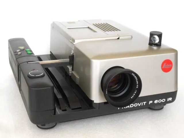 Leica Pradovit P 600IR Projecteur de Diapositives Avec Colorplan-P2 1:2.5/90