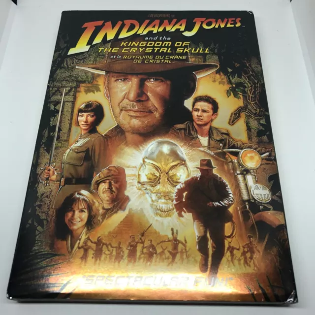 Indiana Jones and the Kingdom of the Crystal Skull (DVD, 2008, Slipcover) VG