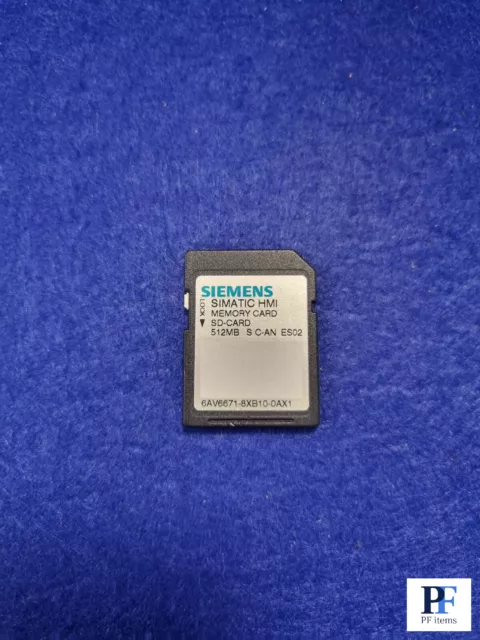 Siemens SD-Karte 6AV6671-8XB10-0AX1 ES:2 Neu