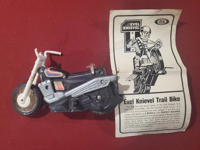 evel knievel stunt cycle action figure